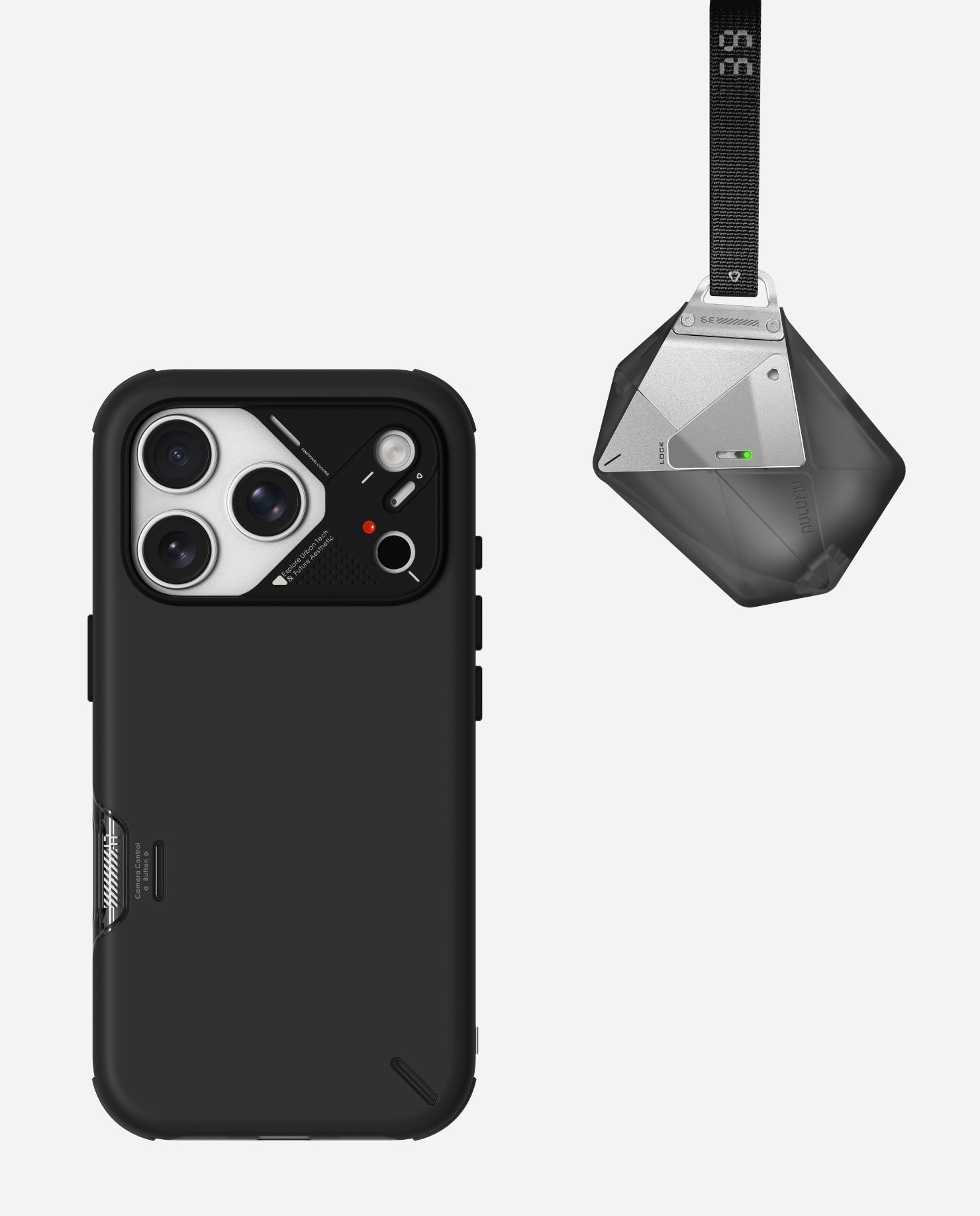 A17 Slim Shockproof Case for iPhone 17 Series & A39 Geometric Case for AirPods Pro 3