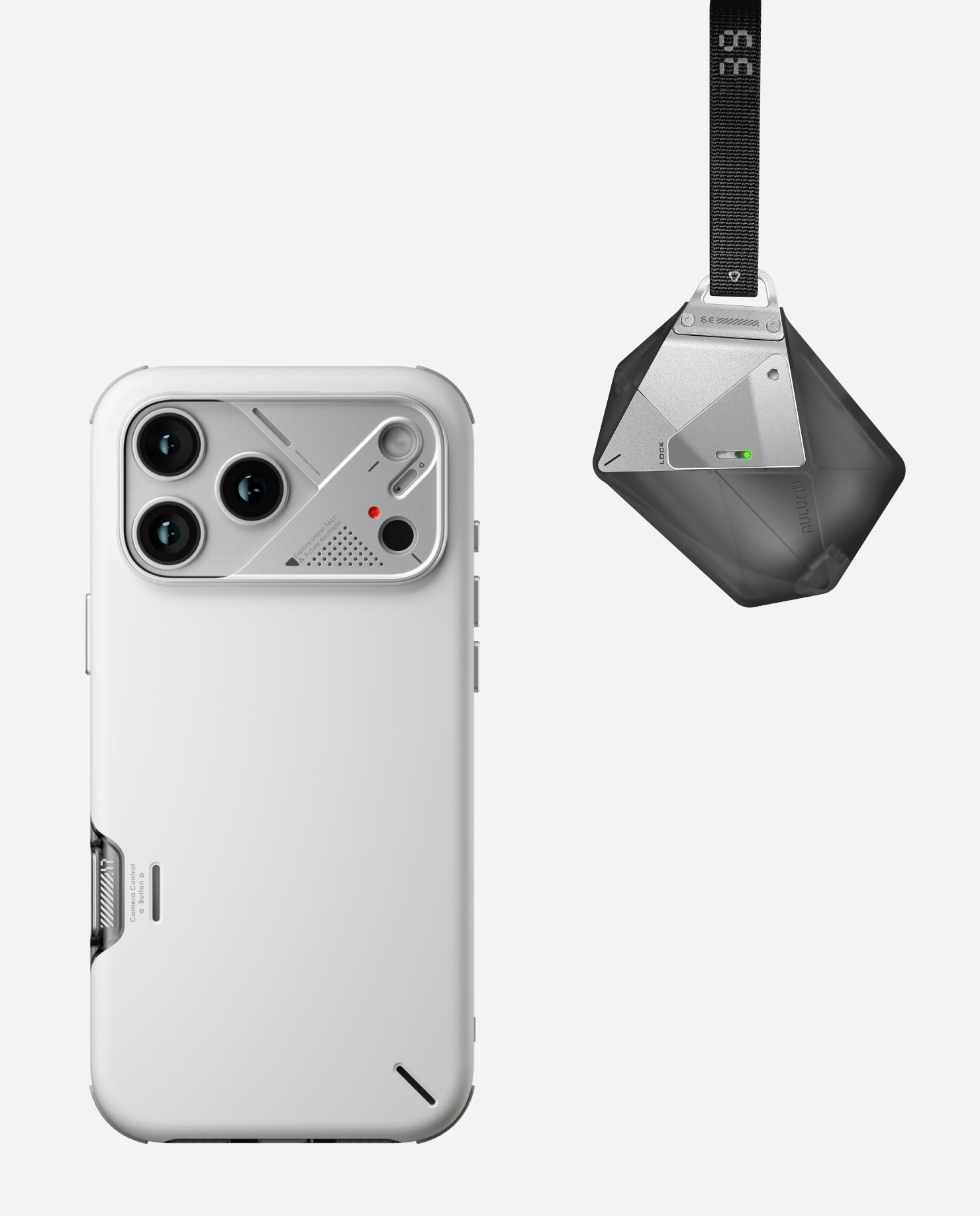A17 Slim Shockproof Case for iPhone 17 Series & A39 Geometric Case for AirPods Pro 3