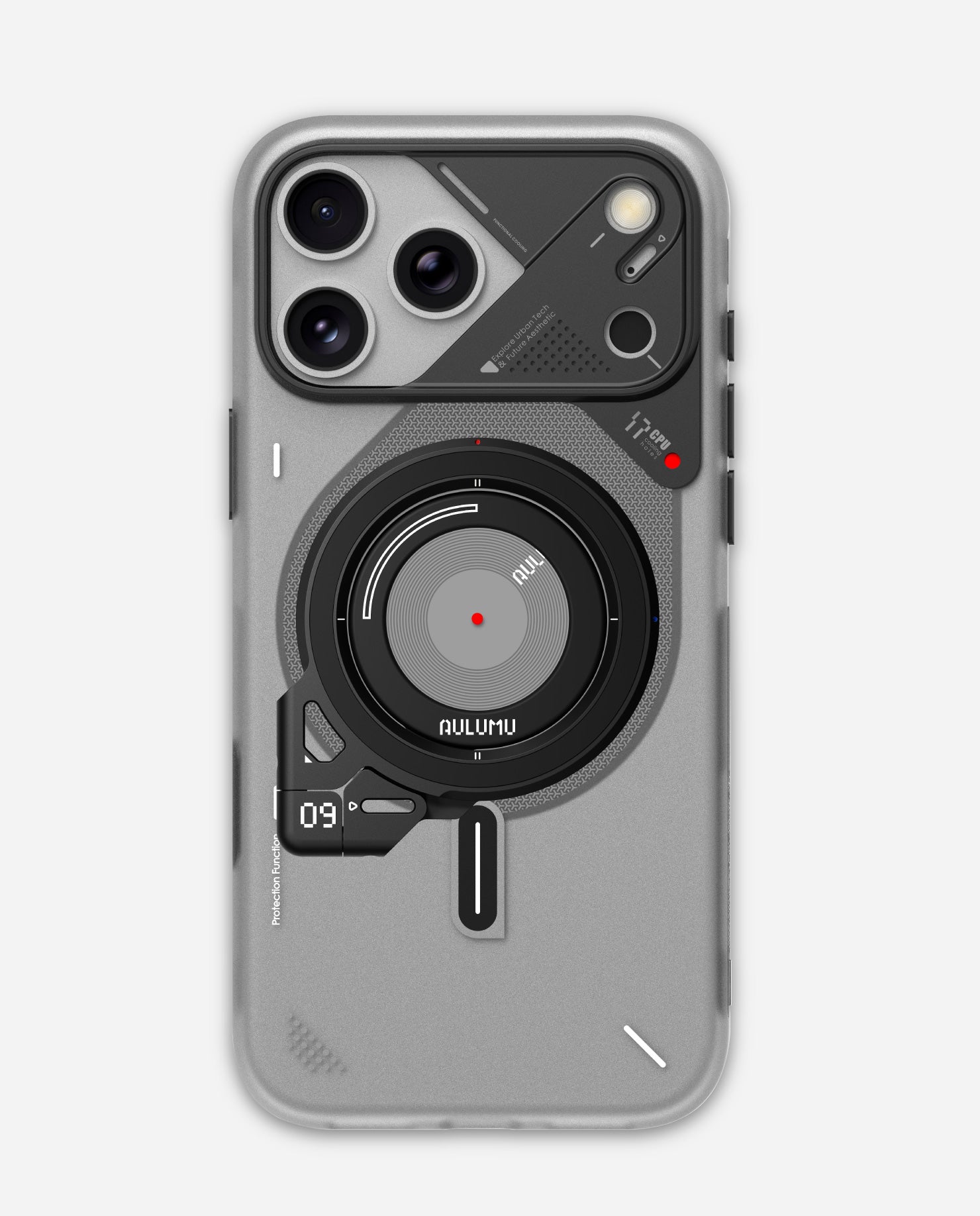 A17 iPhone 17 Series Frosted Case & G09 Infinite 360° Magnetic Stand