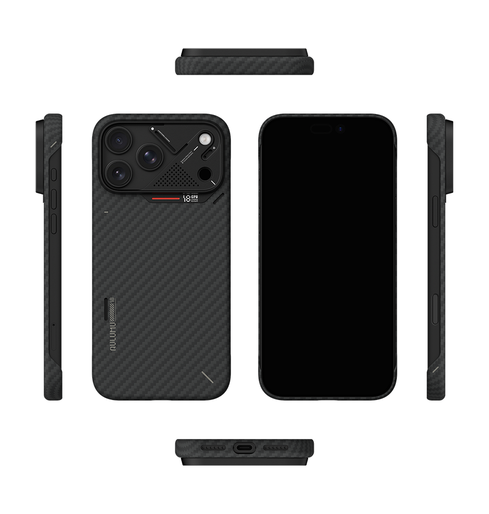 A18 Ultra Slim Aramid Fiber Case for iPhone 18/17 Pro Series