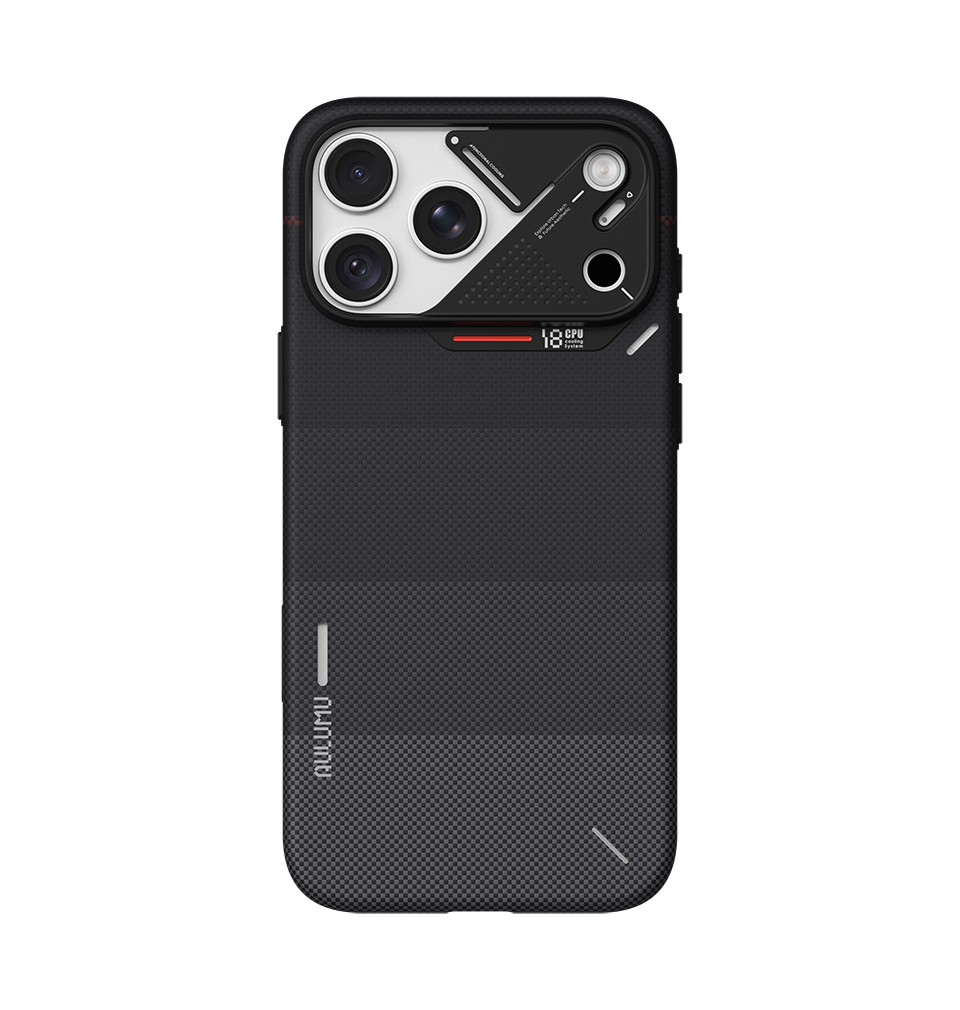A18 Ultra Slim Gradient Aramid Fiber Case for iPhone 18/17 Pro Series