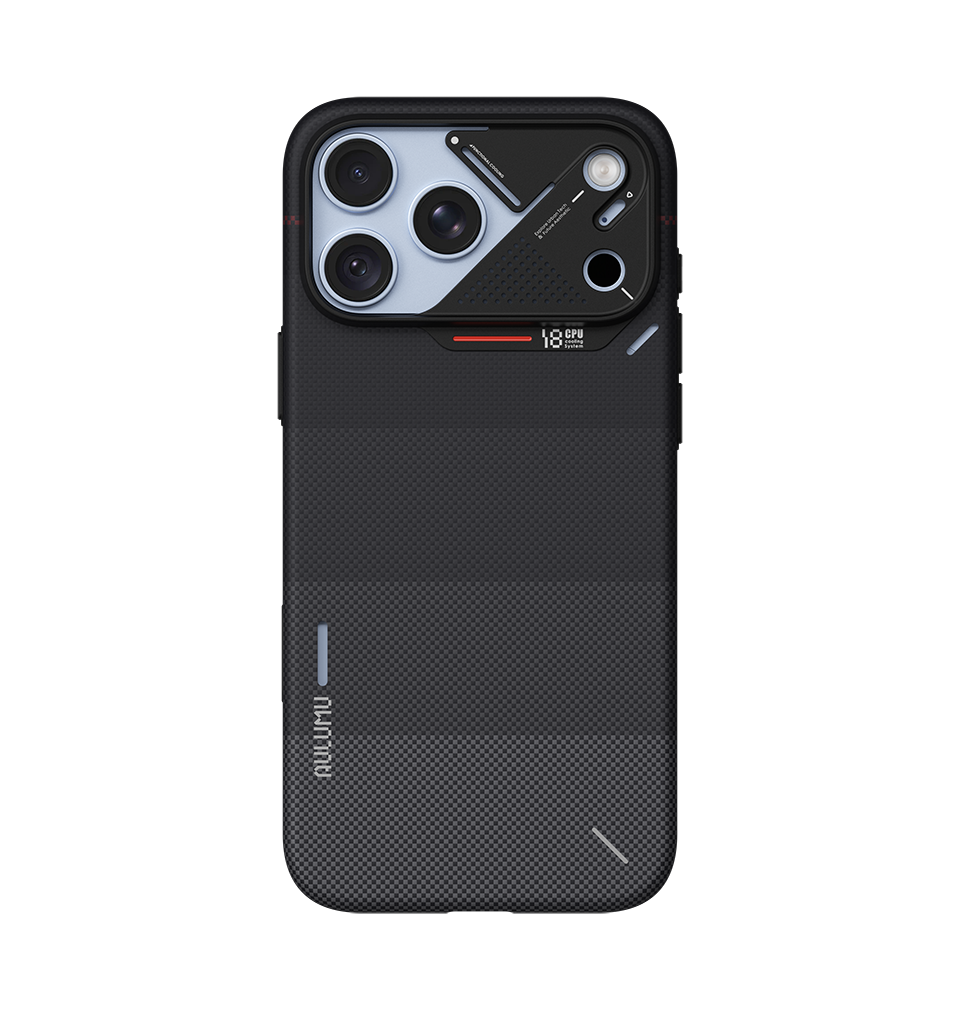 A18 Ultra Slim Gradient Aramid Fiber Case for iPhone 18/17 Pro Series