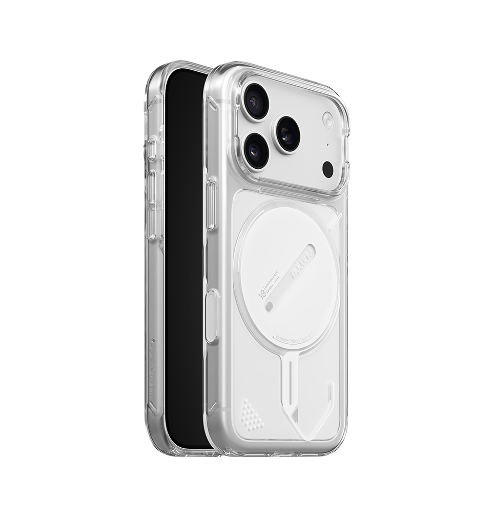 A18 Ghost Lumen Transparent Case for iPhone 18/17 Pro Series