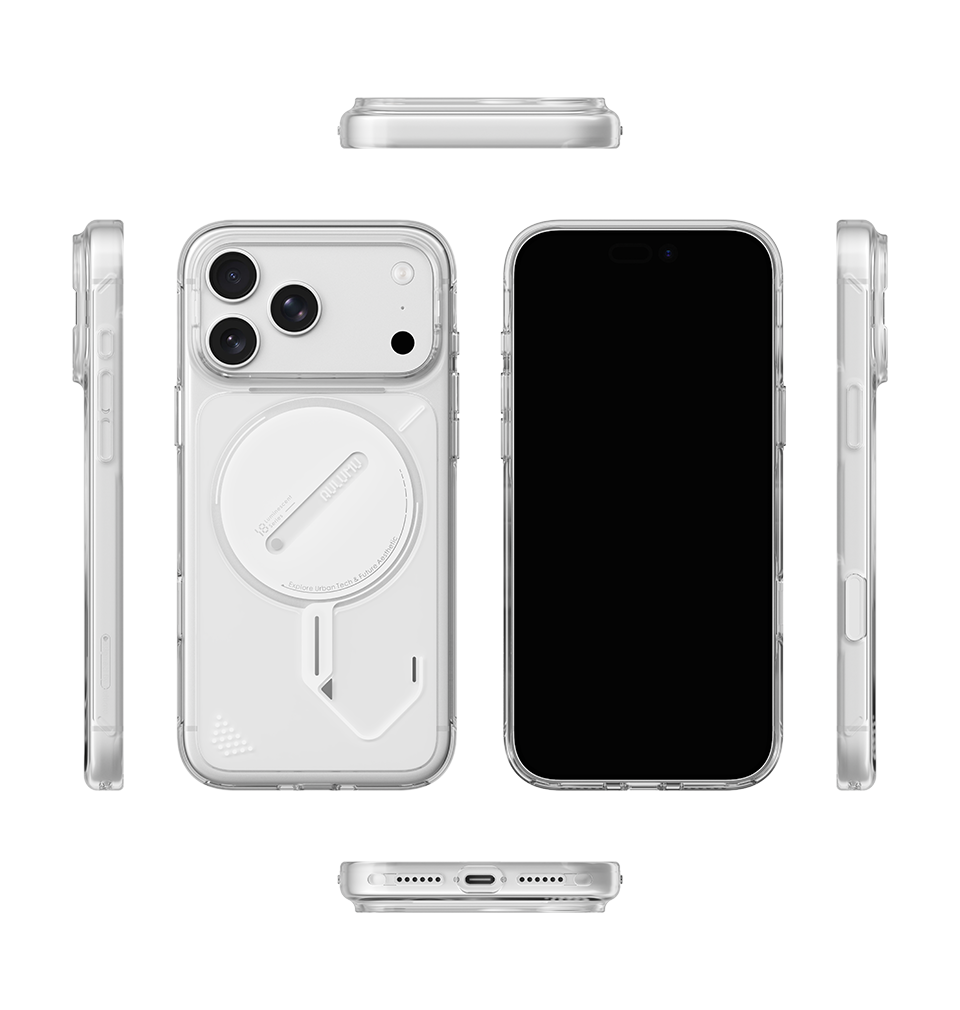 A18 Ghost Lumen Transparent Case for iPhone 18/17 Pro Series