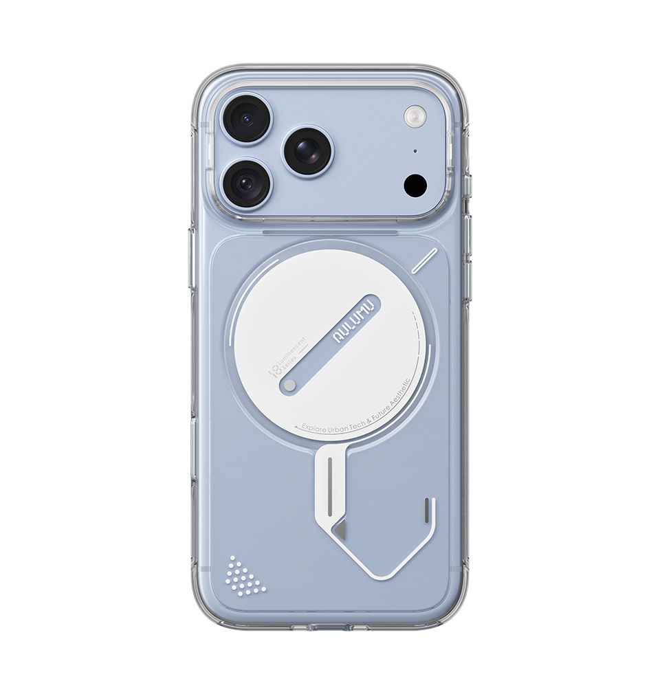 A18 Ghost Lumen Transparent Case for iPhone 18/17 Pro Series