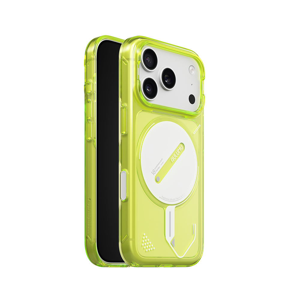 A18 Ghost Lumen Transparent Case for iPhone 18/17 Pro Series