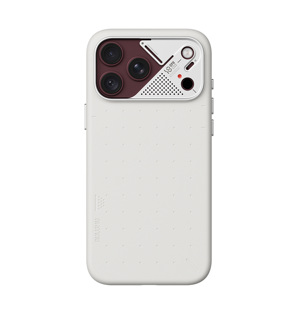 A18 Particle Vegan Leather Case for iPhone 18/17 Pro Series