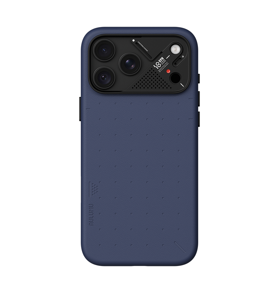 A18 Particle Vegan Leather Case for iPhone 18/17 Pro Series