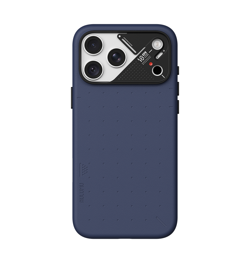 A18 Particle Vegan Leather Case for iPhone 18/17 Pro Series