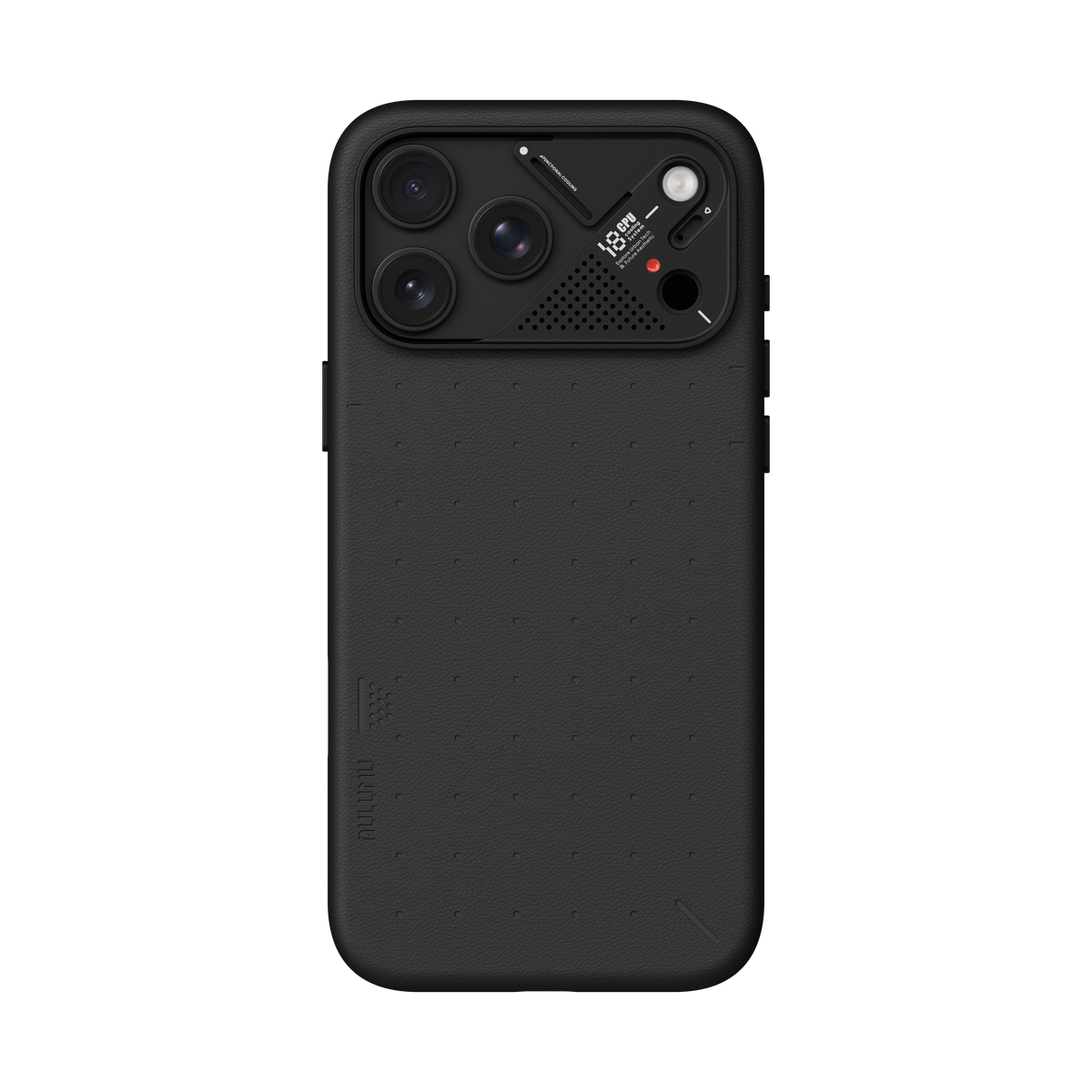 A18 Particle Vegan Leather Case for iPhone 18/17 Pro Series