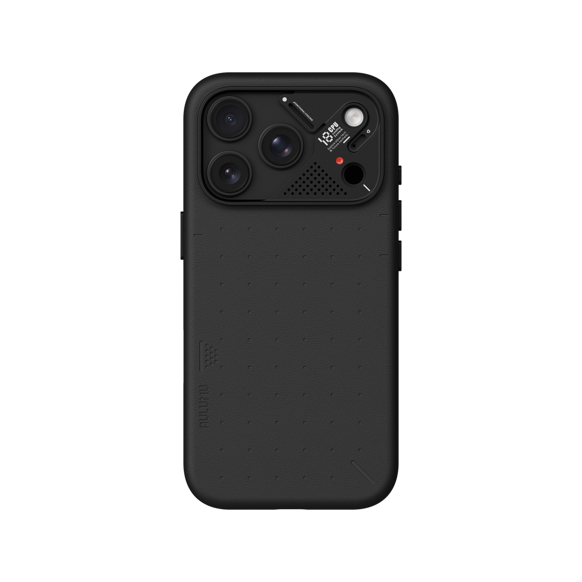 A18 Particle Vegan Leather Case for iPhone 18/17 Pro Series