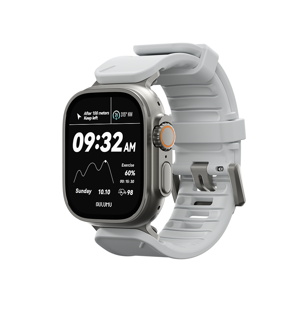 C05 FKM Quick Release Sport Watch Band for Apple Watch