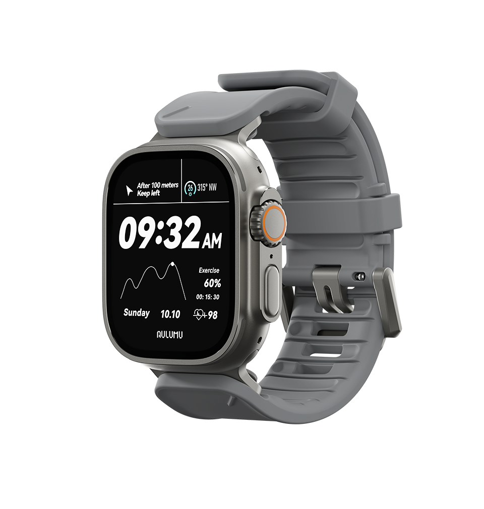 C05 FKM Quick Release Sport Watch Band for Apple Watch
