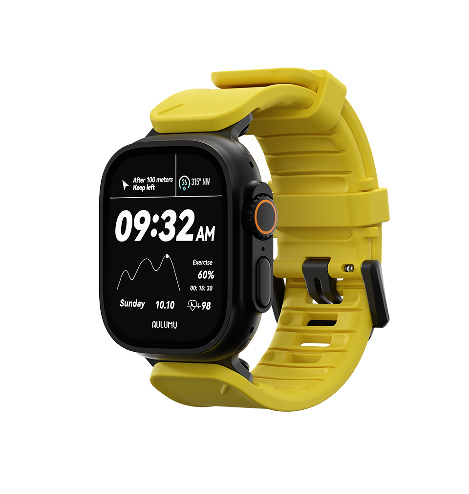 C05 FKM Quick Release Sport Watch Band for Apple Watch