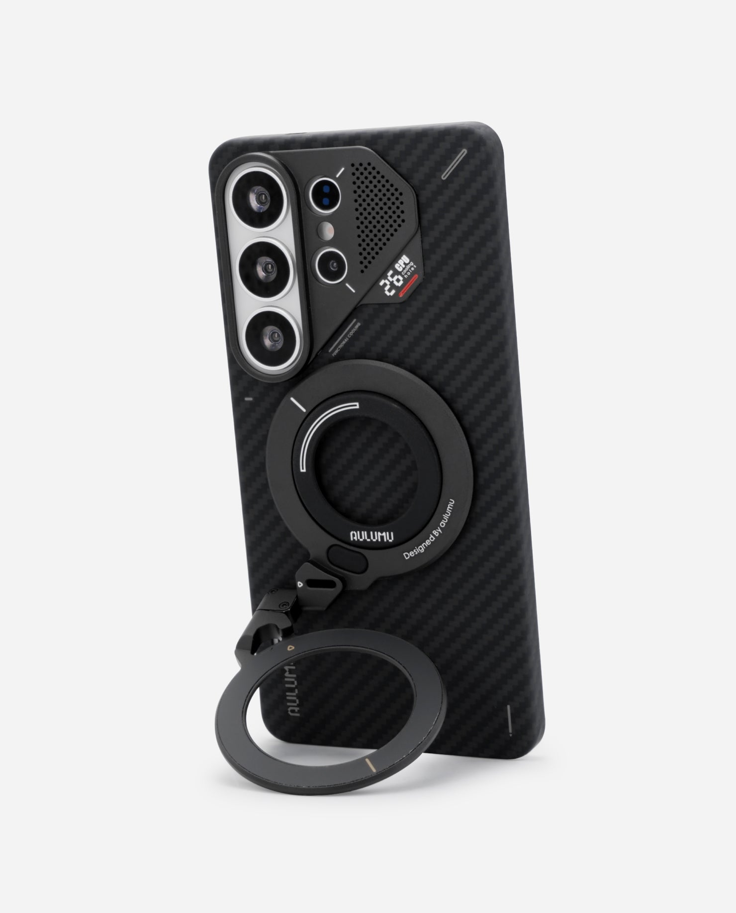 S26U Case for Samsung Galaxy S26 Ultra & G09 Infinite 360° Magnetic Stand