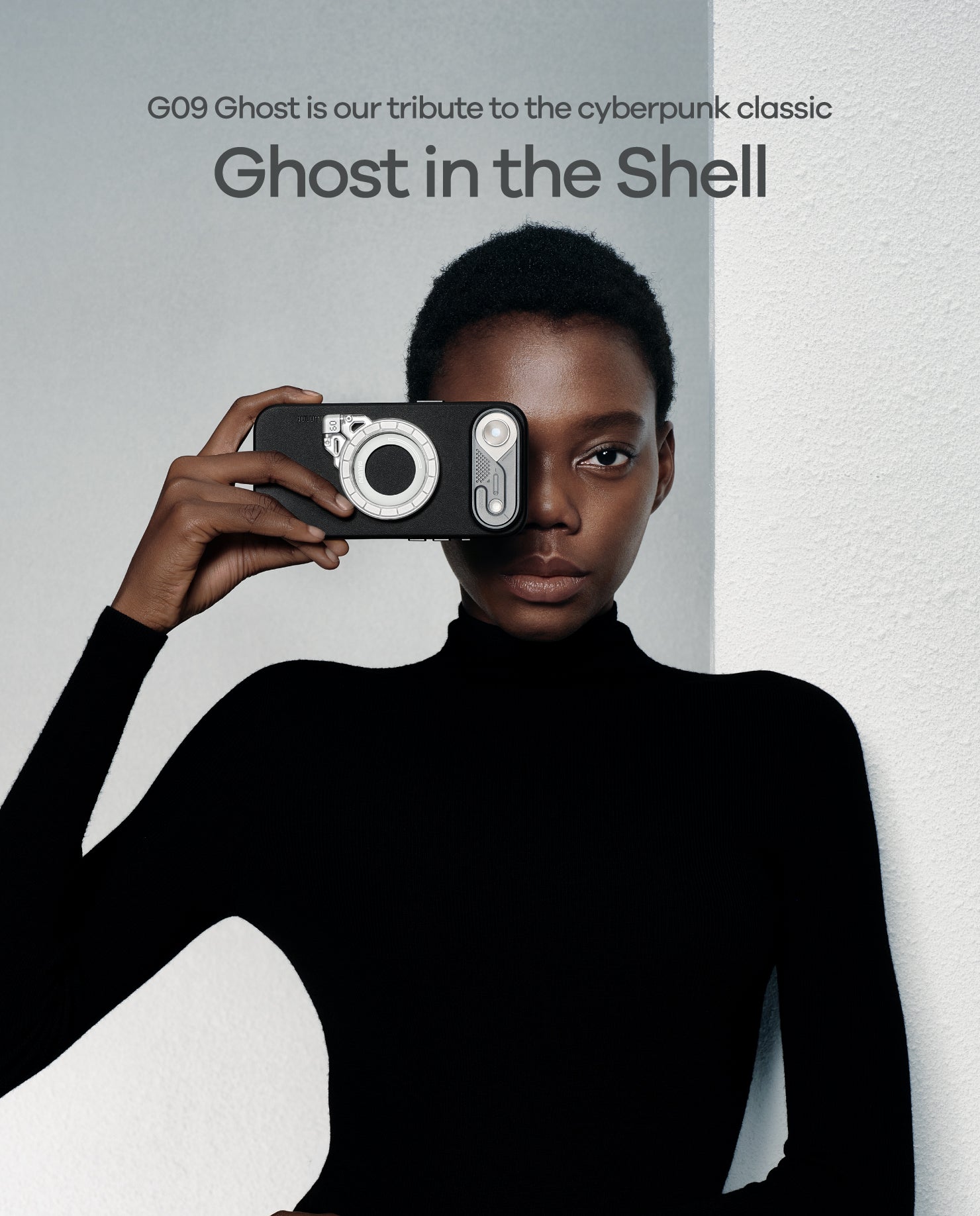 G09 Ghost Transparent Infinite 360° Magnetic Stand