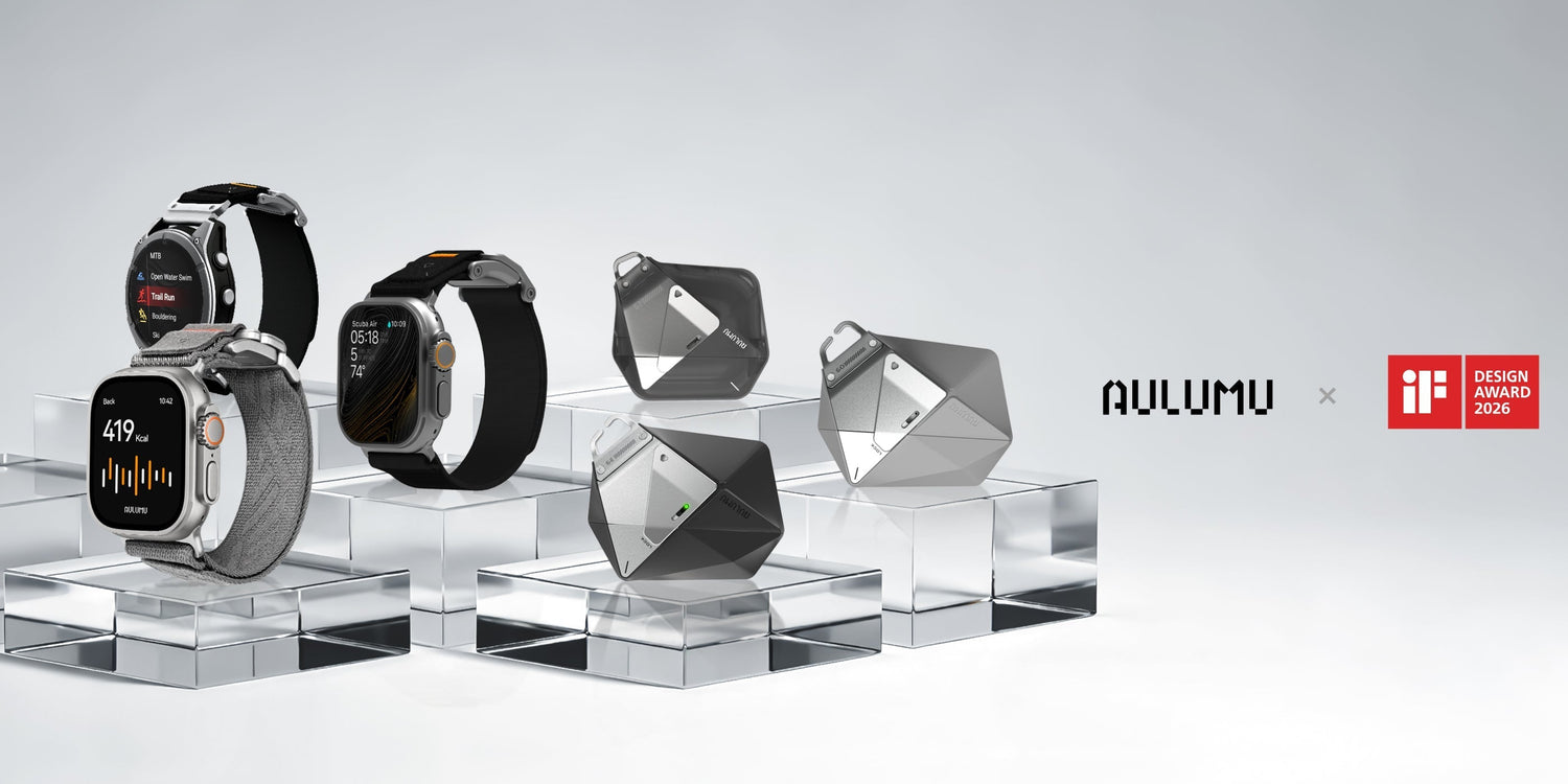 aulumu Magnetic Watch Band Wins iF Design Award 2026: Ultra-Thin, Minimalist Design