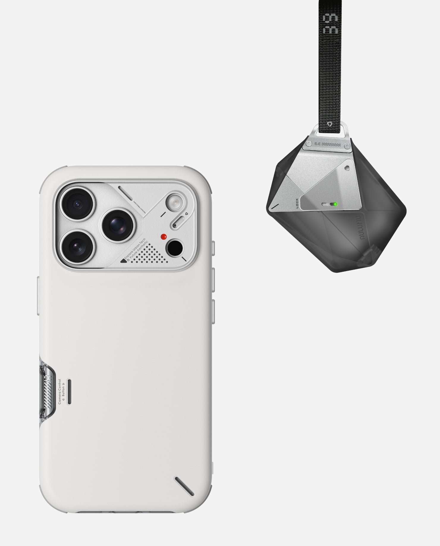 A17 Slim Shockproof Case for iPhone 17 Series & A39 Geometric Case for AirPods Pro 3