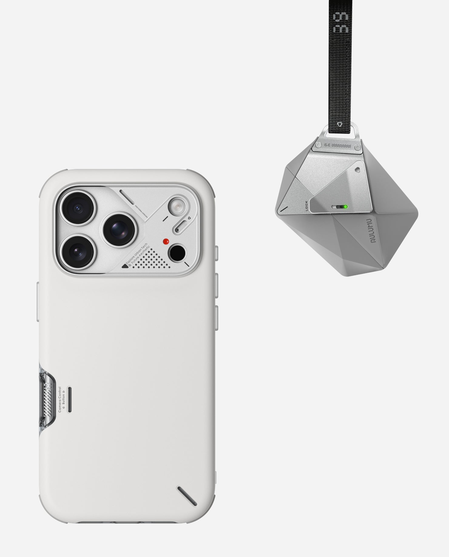 A17 Slim Shockproof Case for iPhone 17 Series & A39 Geometric Case for AirPods Pro 3