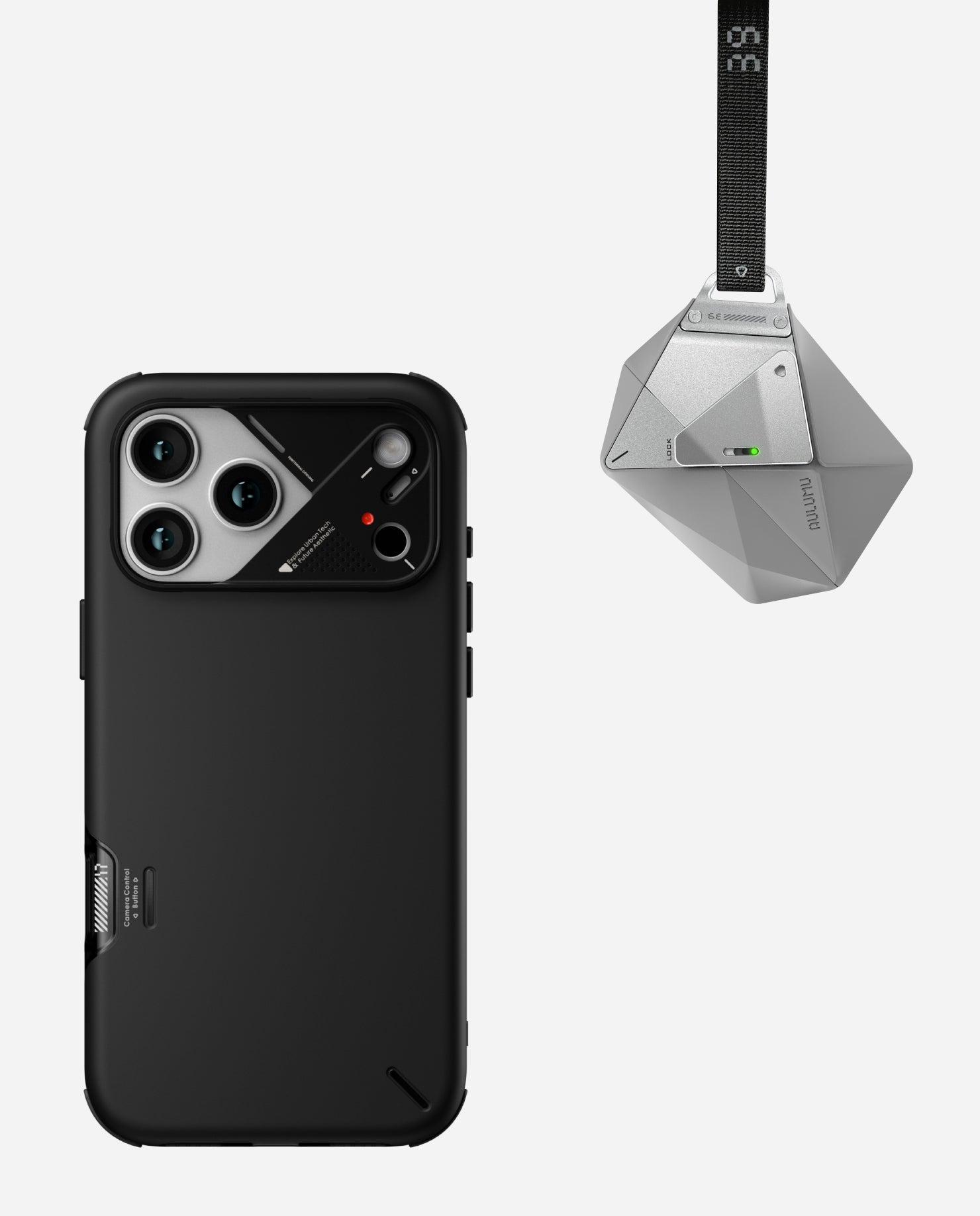 A17 Slim Shockproof Case for iPhone 17 Series & A39 Geometric Case for AirPods Pro 3
