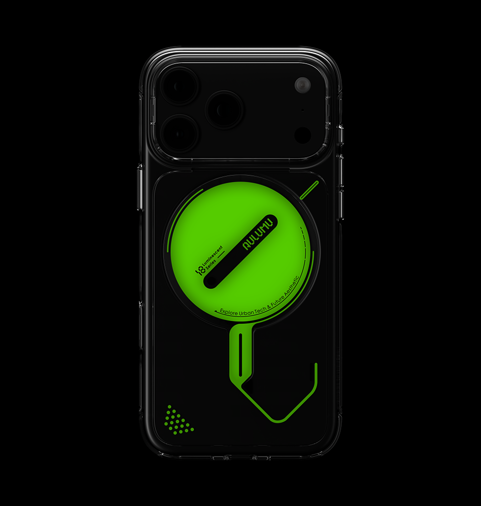 A18 Ghost Lumen Transparent Case for iPhone 18/17 Pro Series