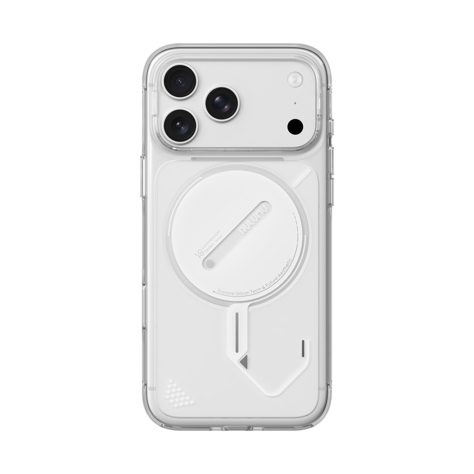 A18 Ghost Lumen Transparent Case for iPhone 18/17 Pro Series
