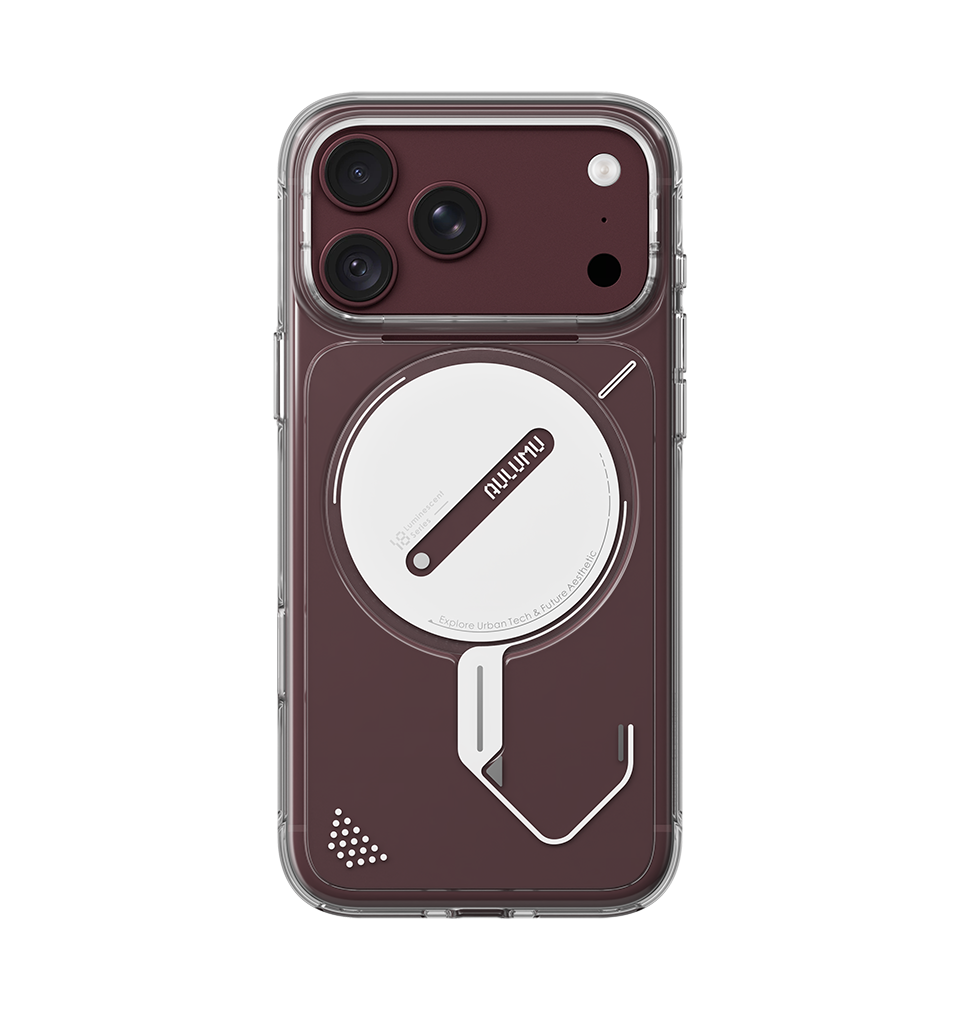 A18 Ghost Lumen Transparent Case for iPhone 18/17 Pro Series