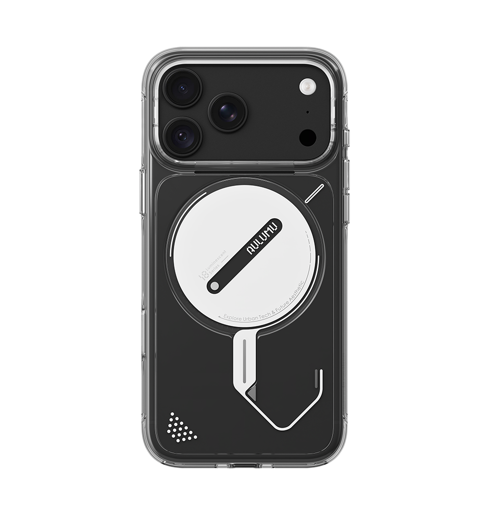 A18 Ghost Lumen Transparent Case for iPhone 18/17 Pro Series