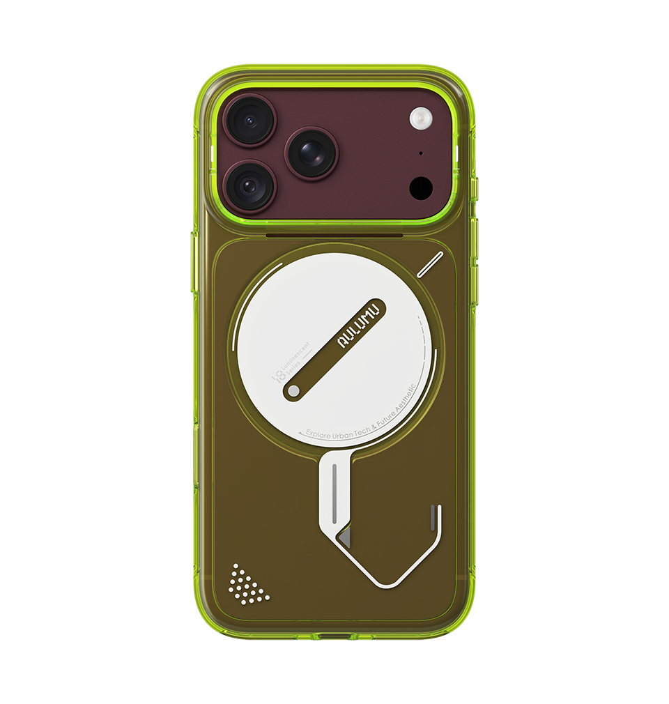 A18 Ghost Lumen Transparent Case for iPhone 18/17 Pro Series