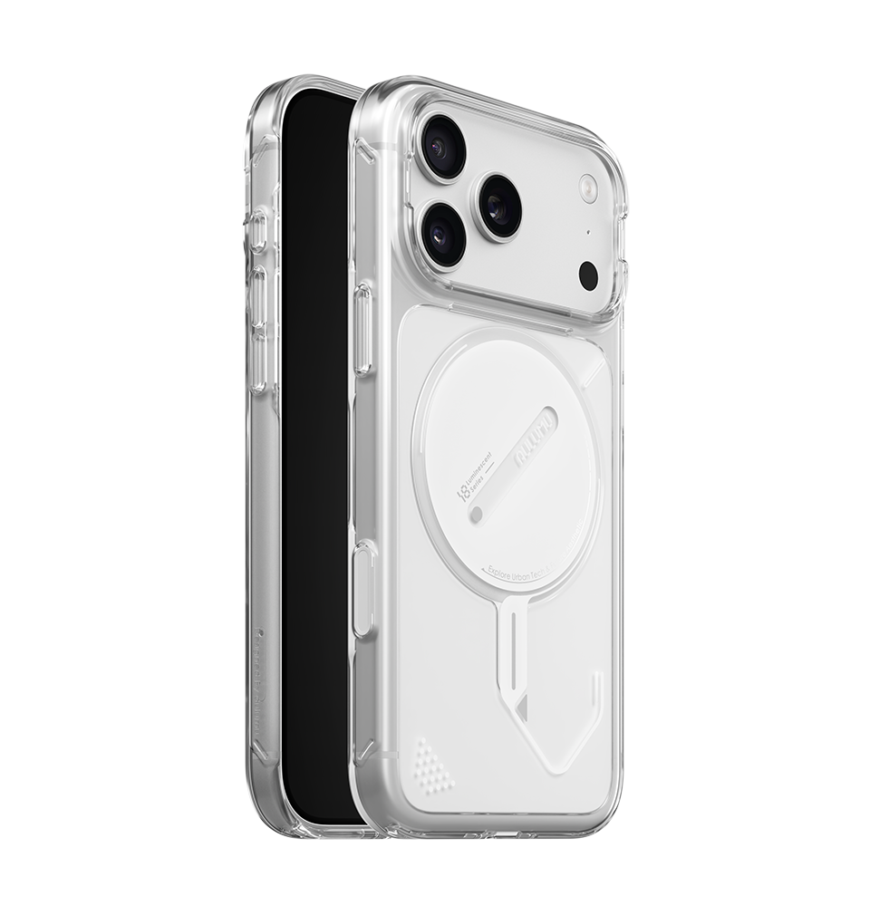 A18 Ghost Lumen Transparent Case for iPhone 18/17 Pro Series