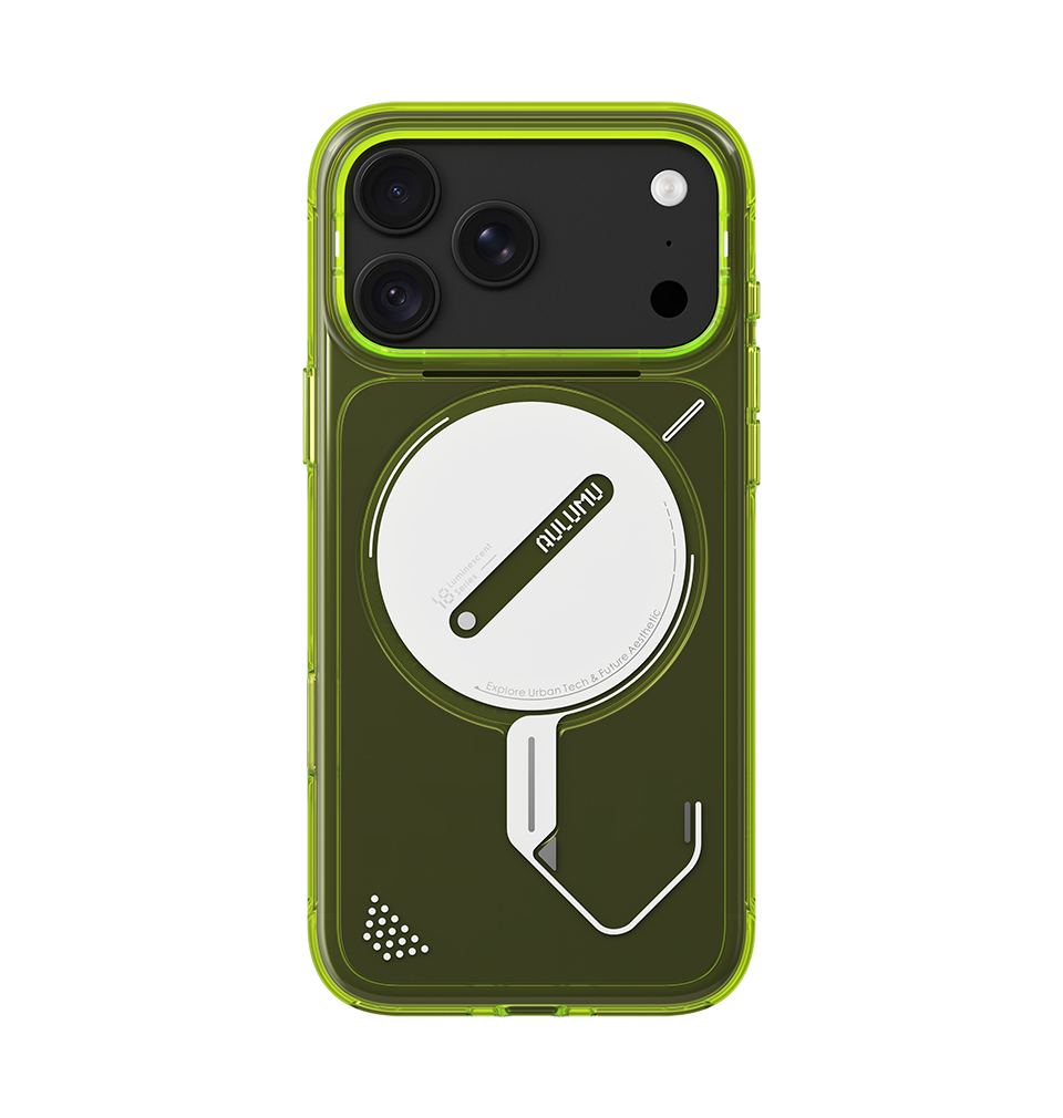 A18 Ghost Lumen Transparent Case for iPhone 18/17 Pro Series