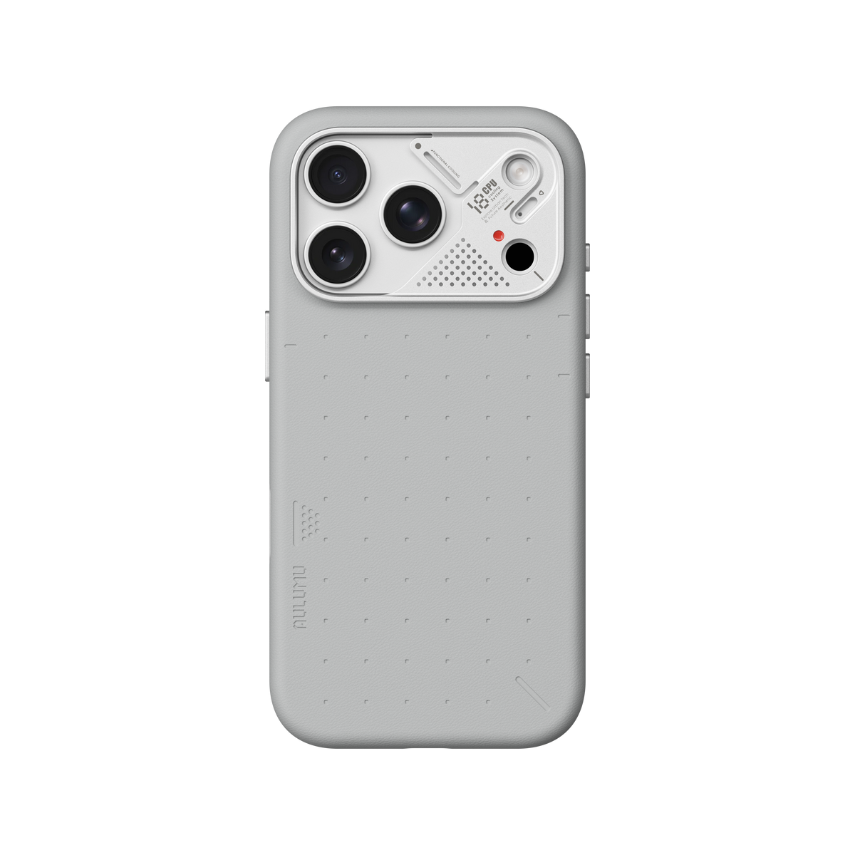 A18 Particle Vegan Leather Case for iPhone 18/17 Pro Series