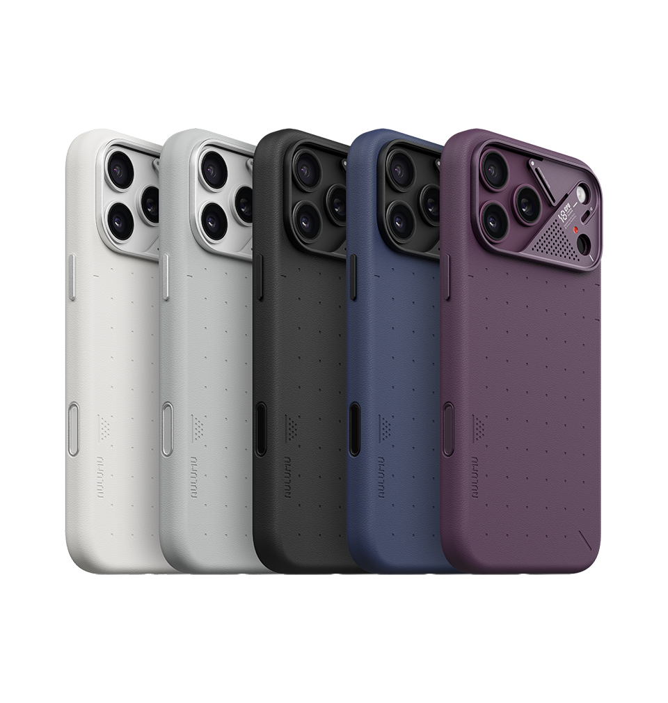 A18 Particle Vegan Leather Case for iPhone 18/17 Pro Series