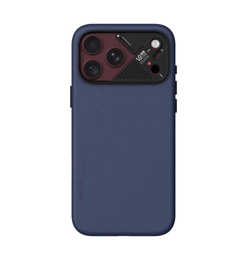 A18 Particle Vegan Leather Case for iPhone 18/17 Pro Series