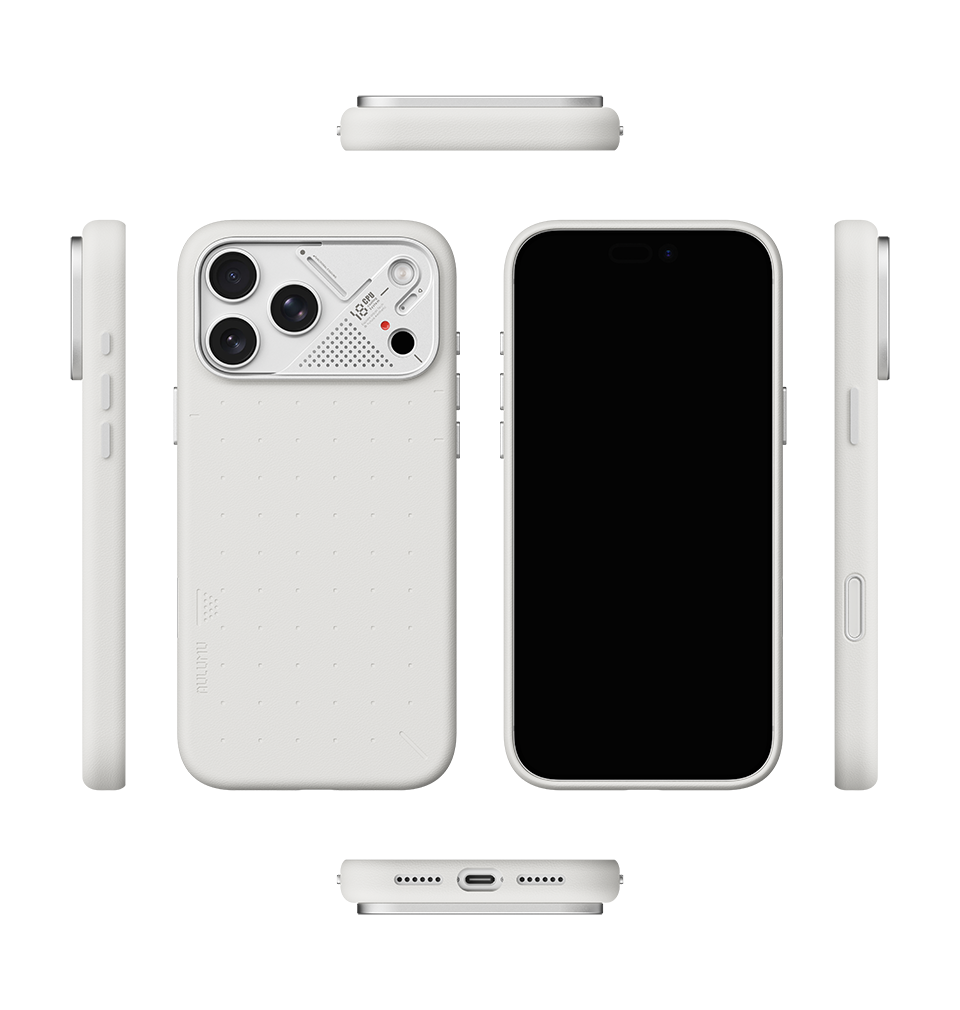 A18 Particle Vegan Leather Case for iPhone 18/17 Pro Series