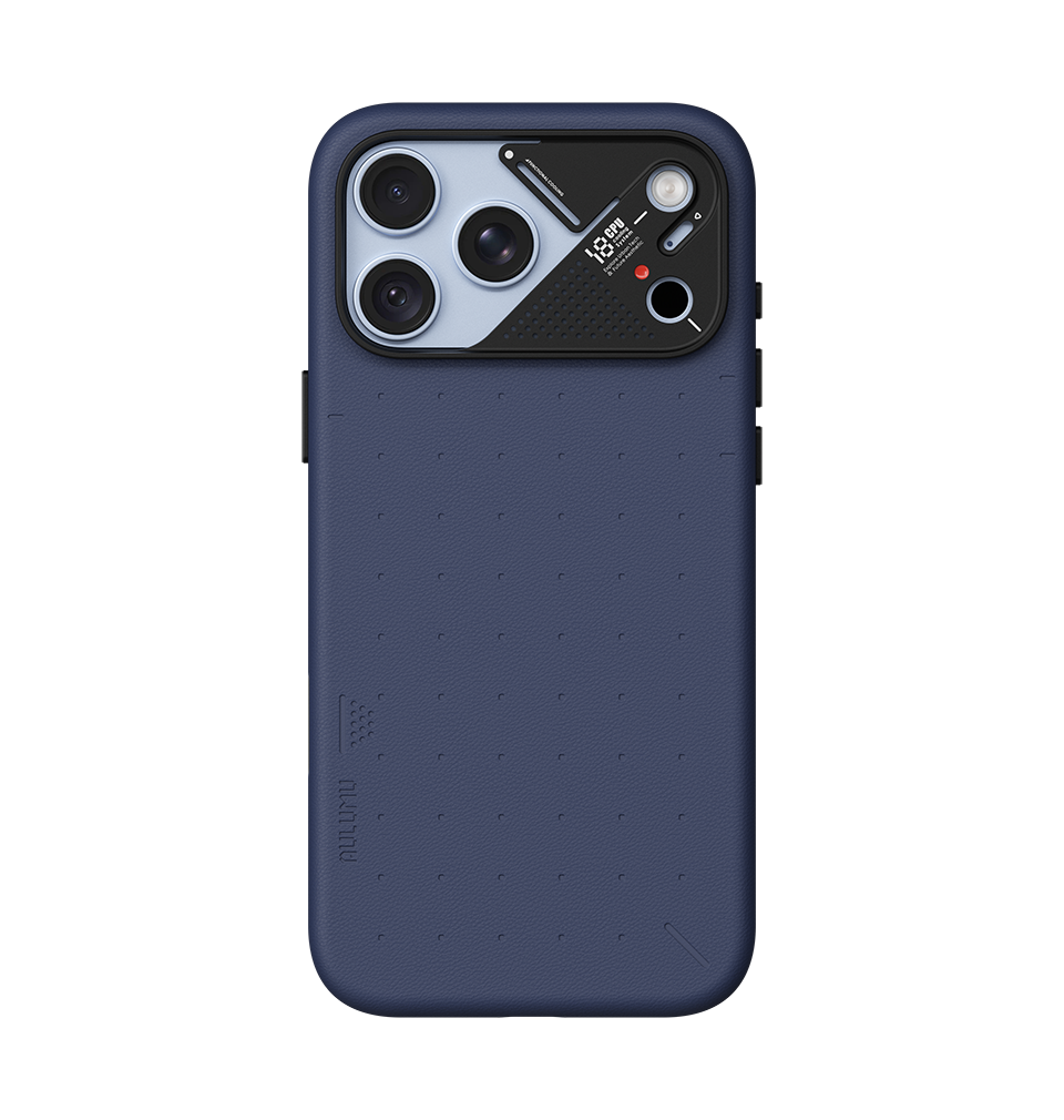A18 Particle Vegan Leather Case for iPhone 18/17 Pro Series