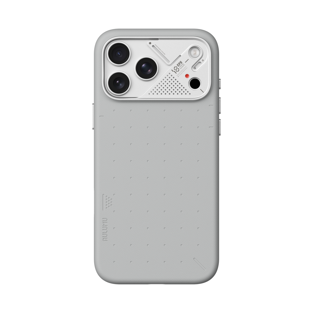 A18 Particle Vegan Leather Case for iPhone 18/17 Pro Series