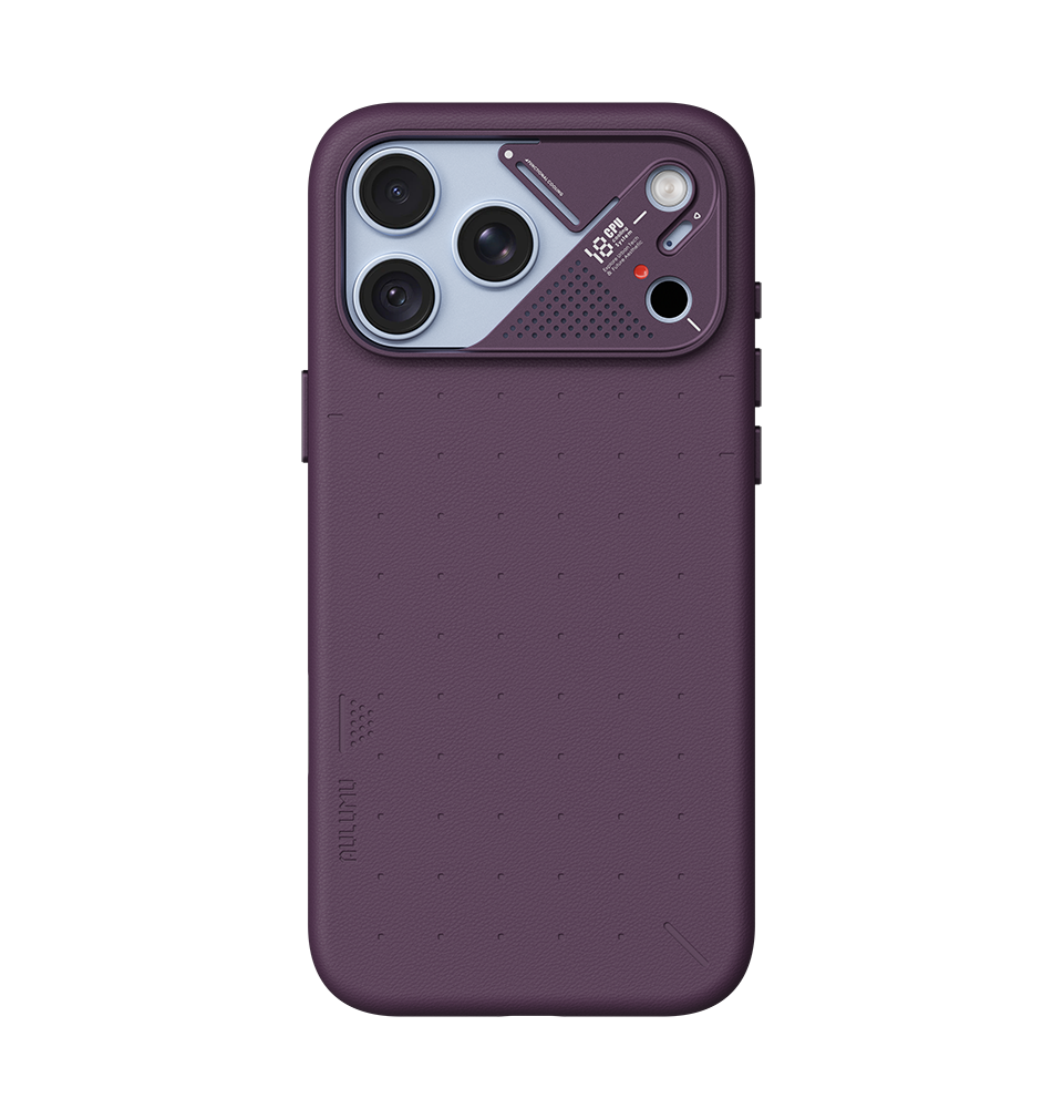 A18 Particle Vegan Leather Case for iPhone 18/17 Pro Series