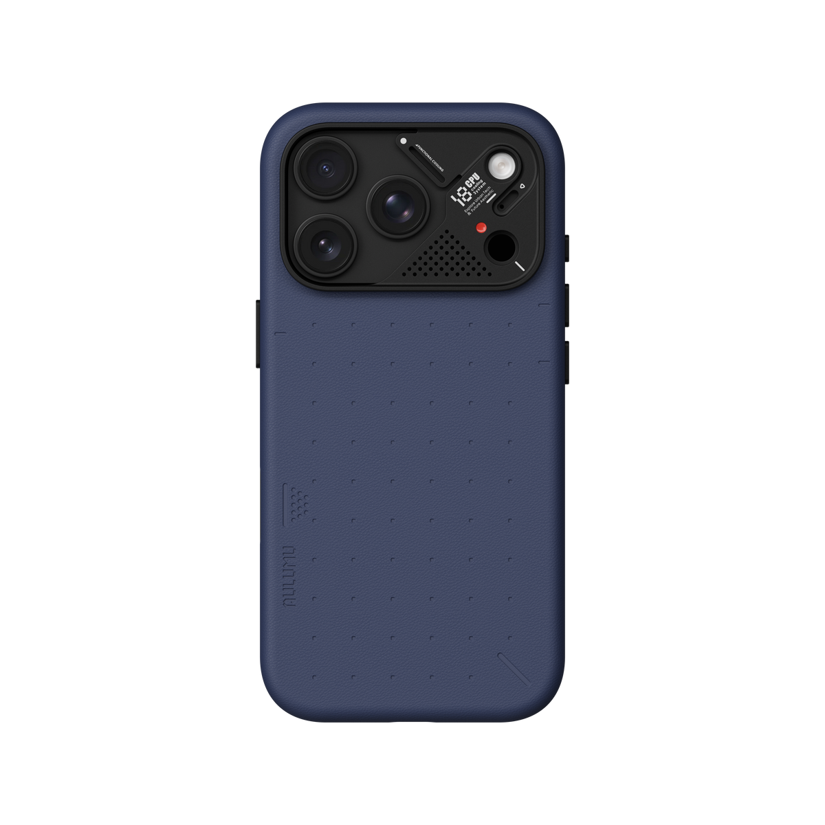 A18 Particle Vegan Leather Case for iPhone 18/17 Pro Series
