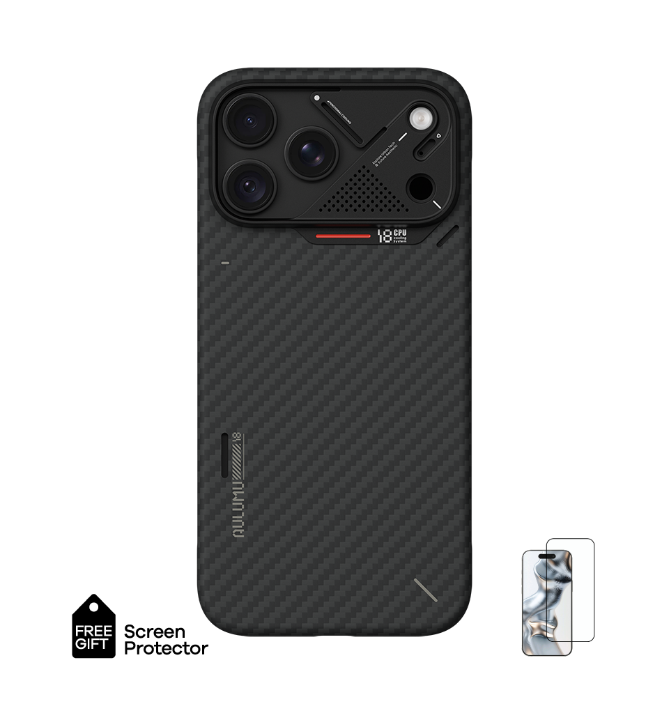 A18 Ultra Slim Aramid Fiber Case for iPhone 18/17 Pro Series