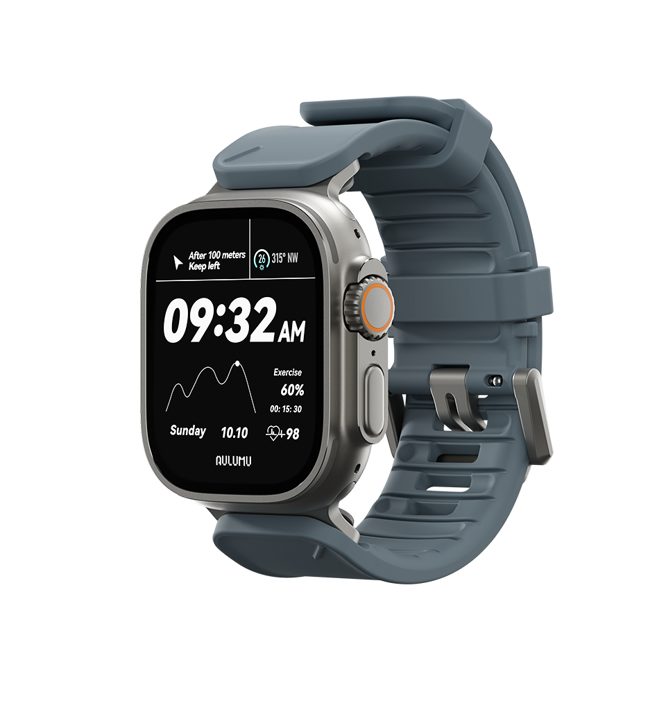 C05 FKM Quick Release Sport Watch Band for Apple Watch