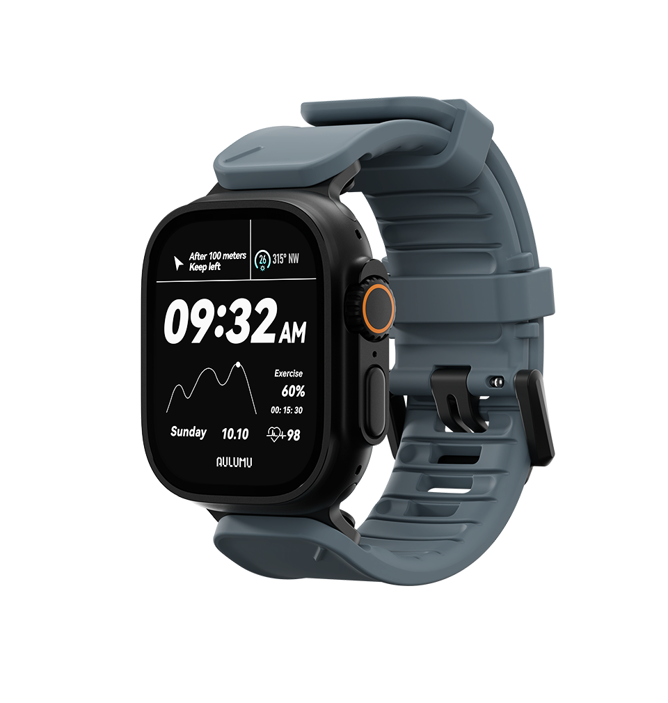 C05 FKM Quick Release Sport Watch Band for Apple Watch