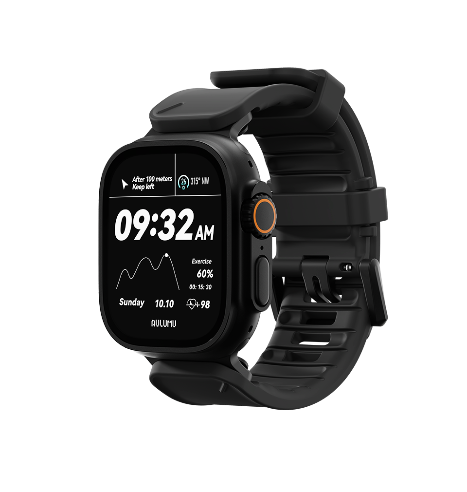 C05 FKM Quick Release Sport Watch Band for Apple Watch