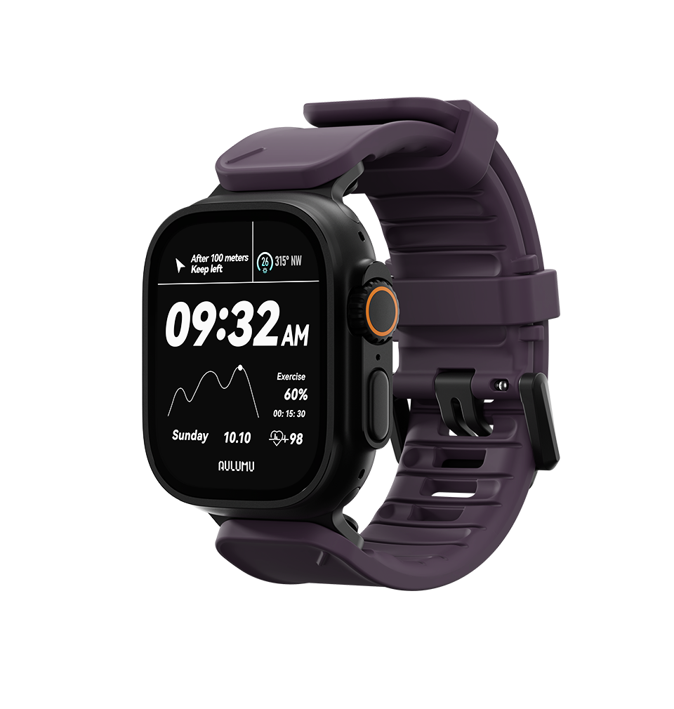 C05 FKM Quick Release Sport Watch Band for Apple Watch