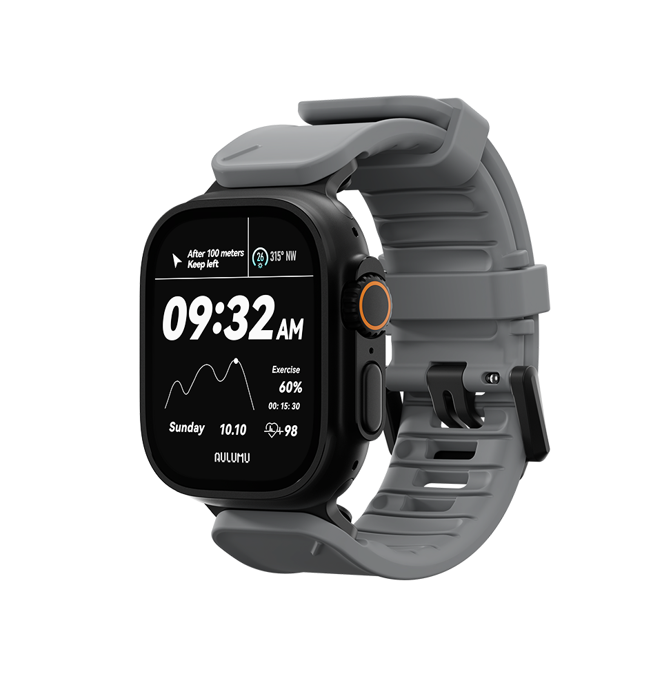 C05 FKM Quick Release Sport Watch Band for Apple Watch
