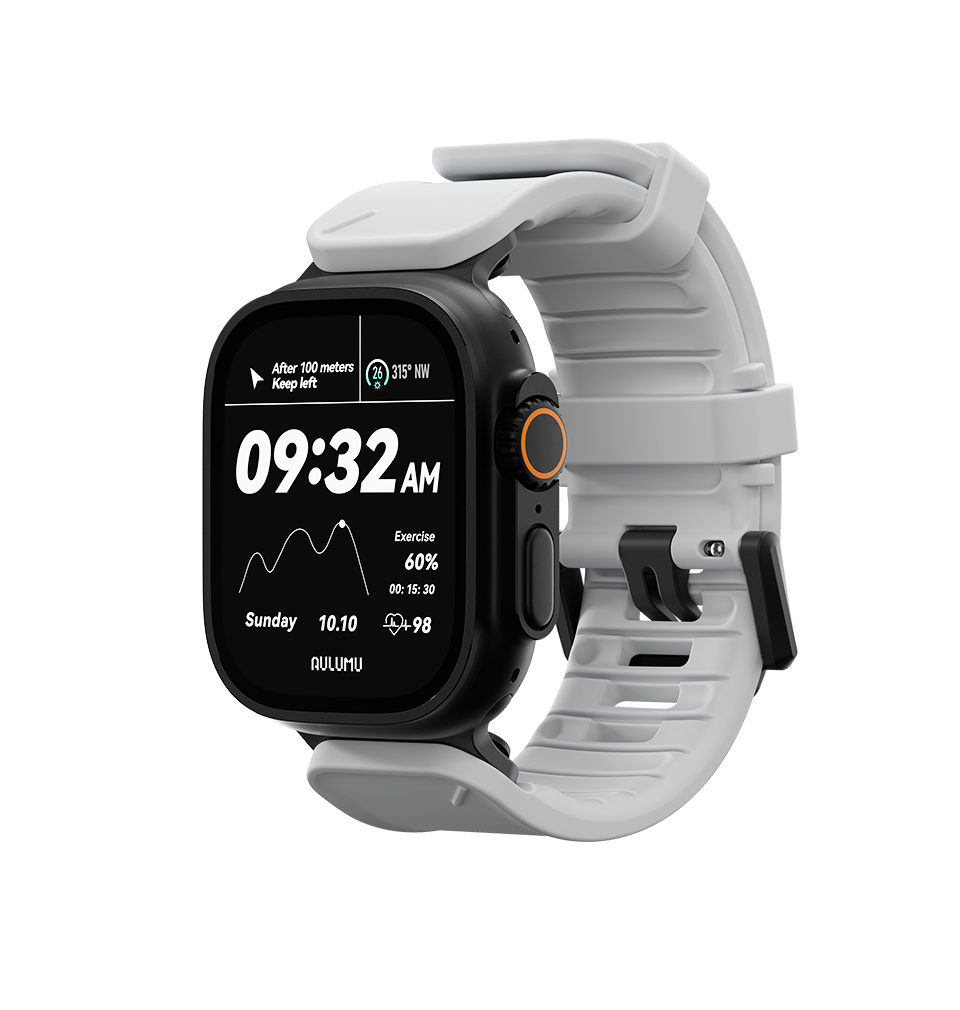 C05 FKM Quick Release Sport Watch Band for Apple Watch