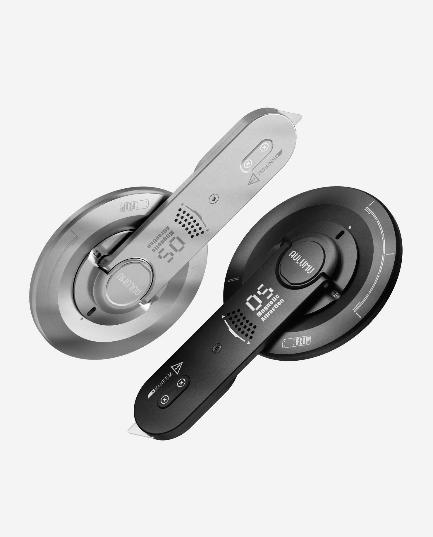 AULUMU G05 multi‑function phone kickstand with MagSafe attachment, adjustable stand, 360° rotation and an integrated box opener.

