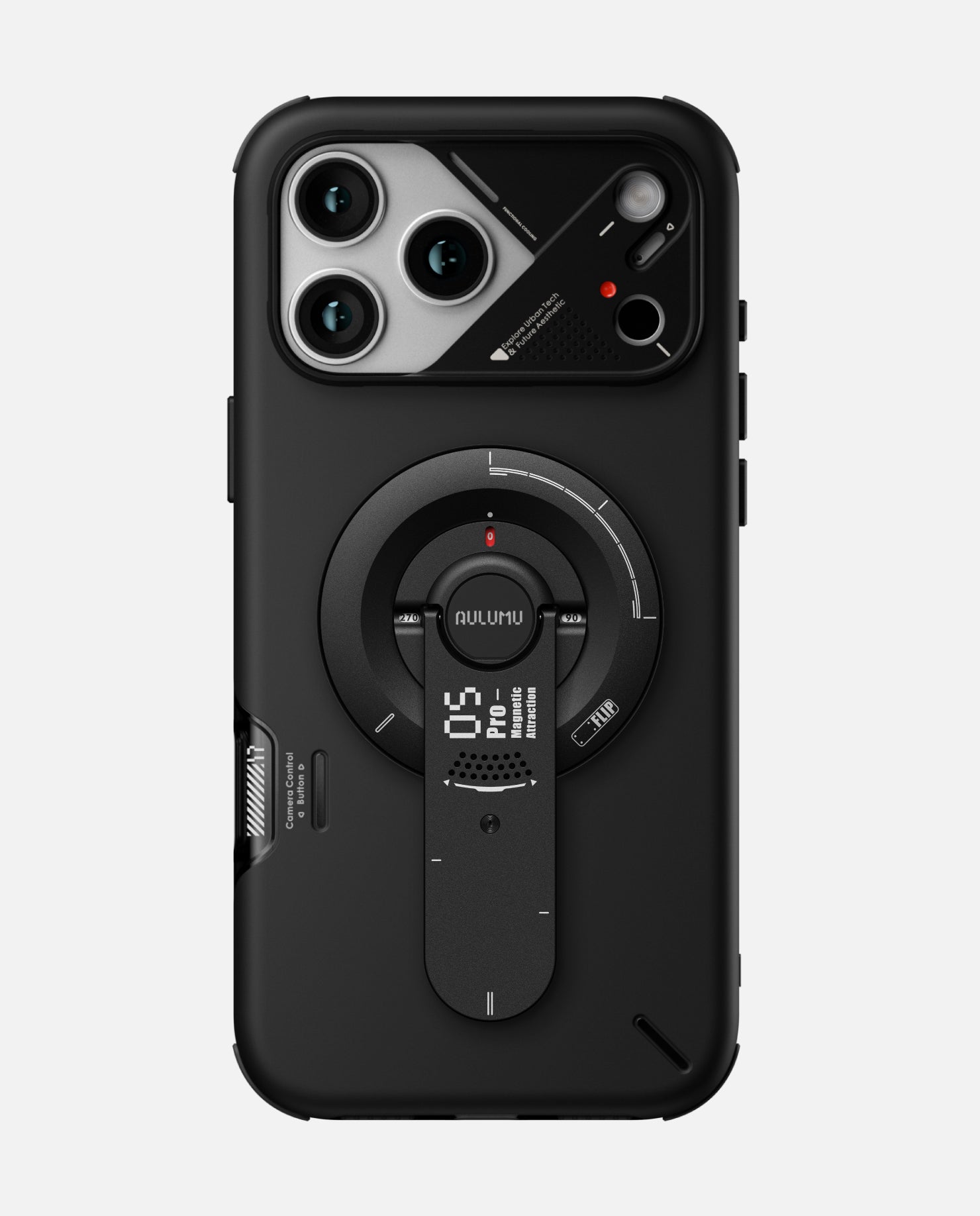 iPhone 17 Pro / Pro Max Slim Shockproof Case & G05 Pro Multi-Function Mag Kickstand