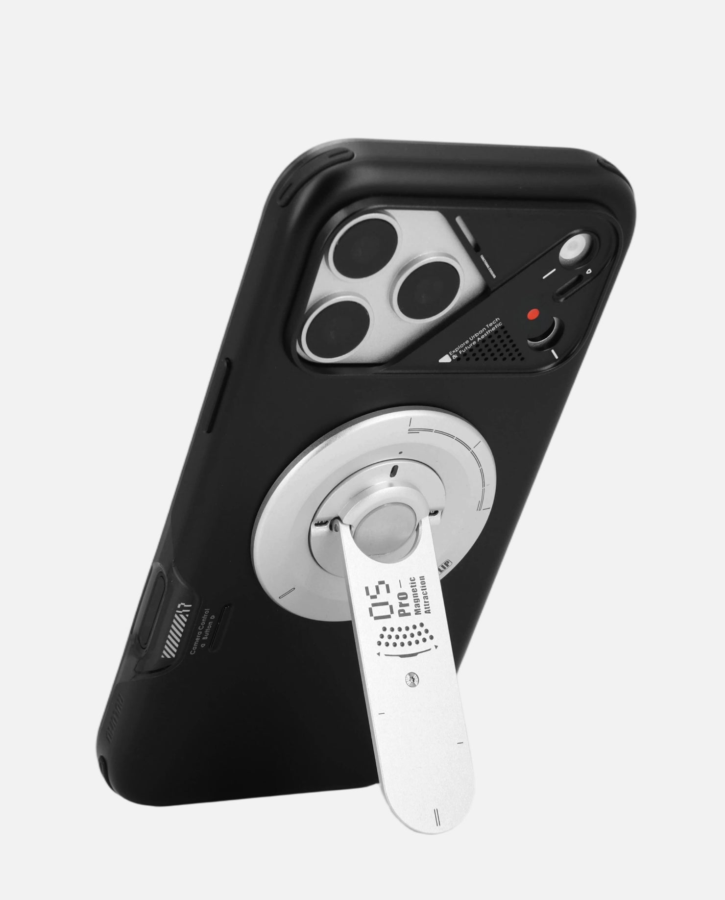 iPhone 17 Pro / Pro Max Slim Shockproof Case & G05 Pro Multi-Function Mag Kickstand