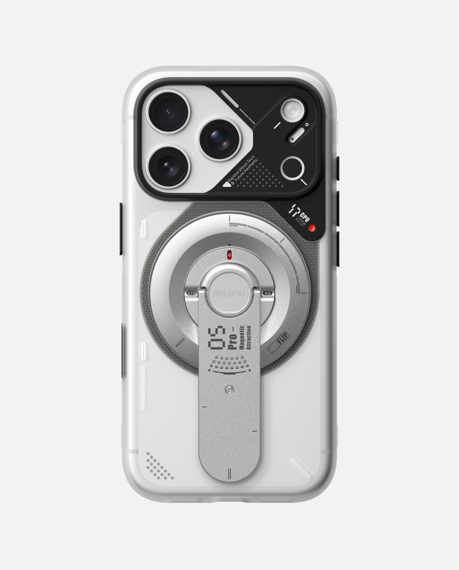 iPhone 17 Pro / Pro Max Frosted Case & G05 Pro Multi-Function Mag Kickstand